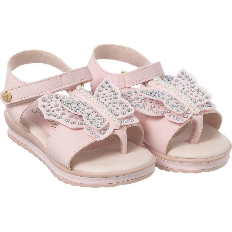 Sandália Infantil Feminina Candy Nude Xuá Xuá