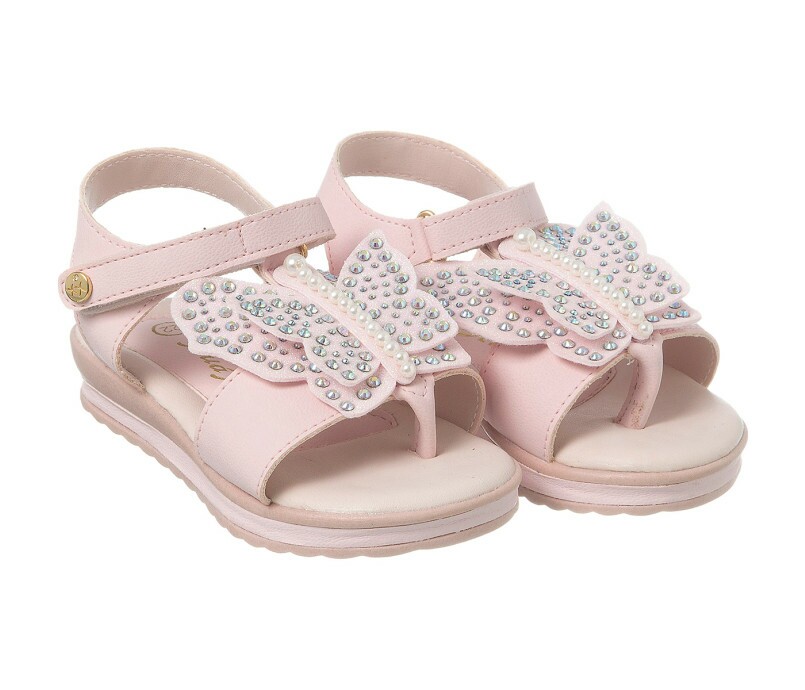 Sandália Infantil Feminina Candy Nude Xuá Xuá