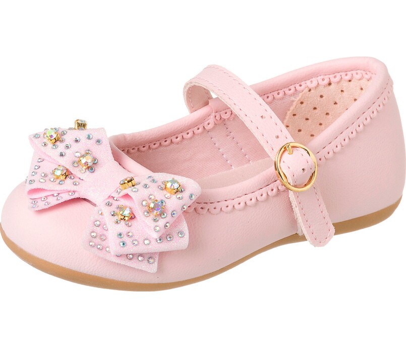 Sapatilha Infantil Feminina Litlle Woman Laço Nude Xuá Xuá