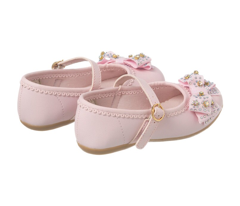 Sapatilha Infantil Feminina Litlle Woman La O Nude Xu Xu