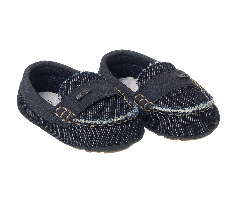 Mocassim hotsell infantil cinza