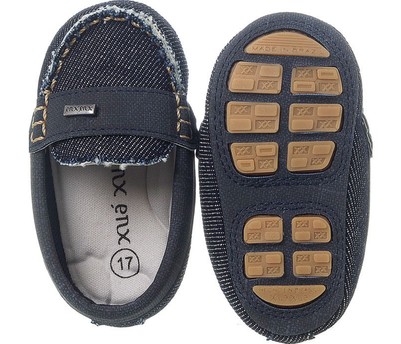 Mocassim Infantil Masculino Marinho Xu Xu