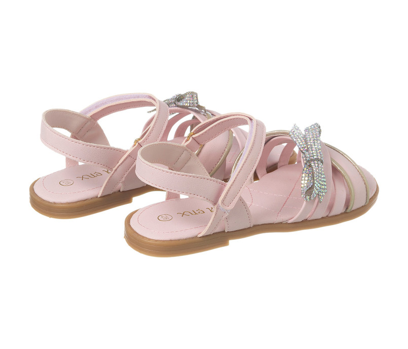 Sandalia infantil sales feminina com velcro