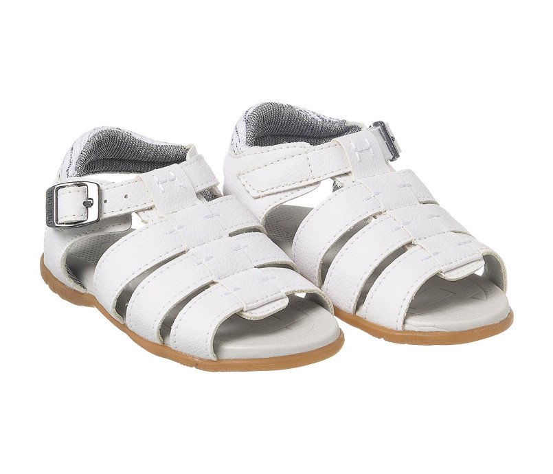 Sandalia infantil hot sale masculina branca