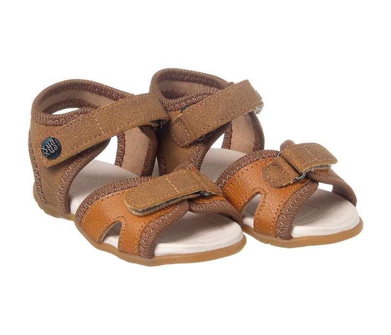 Sandália Infantil Masculina Aventura Caramelo - Xuá Xuá