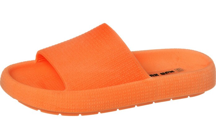 Chinelo Nuvem Infantil Fly Laranja Neon