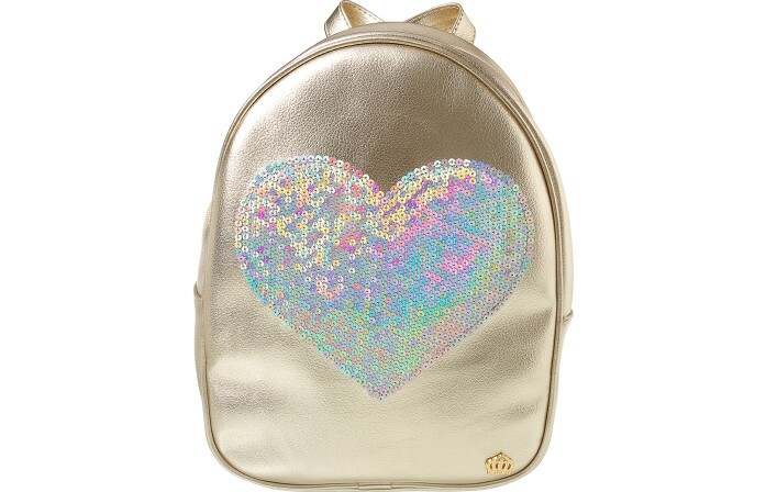 Bolsa Infantil Feminina Coração Paetê - Xuá Xuá