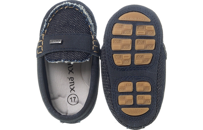 Mocassim Infantil Masculino Marinho - Xuá Xuá