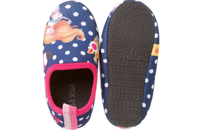 Sapatilha Neoprene Infantil Feminina Soft Fun Poá