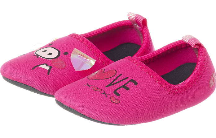 Sapatilha Neoprene Infantil Feminina Soft Fun Love