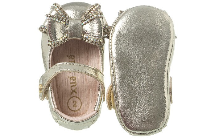 Sapatilha Infantil Feminina Maria Angelina Ouro - Xuá Xuá