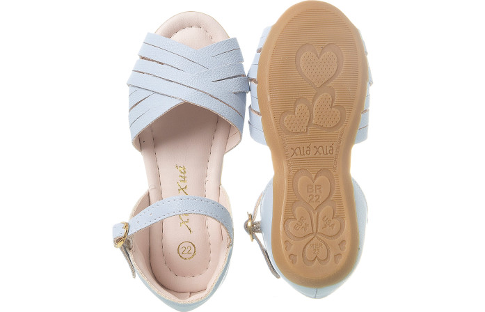 Sapatilha Infantil Feminina Little Woman Fresh Azul Claro - Xuá Xuá 