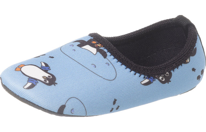 Sapatilha Neoprene Infantil Masculina Soft Fun Pinguins