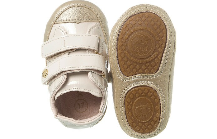 Tênis Infantil Feminino Baby Style Offwhite - Xuá Xuá