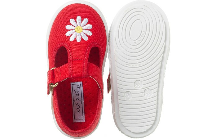 Tênis Infantil Feminino Magic Margarida Vermelho - Xuá Xuá