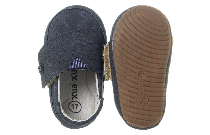 Tênis Infantil Masculino Flex Baby Marinho - Xuá Xuá