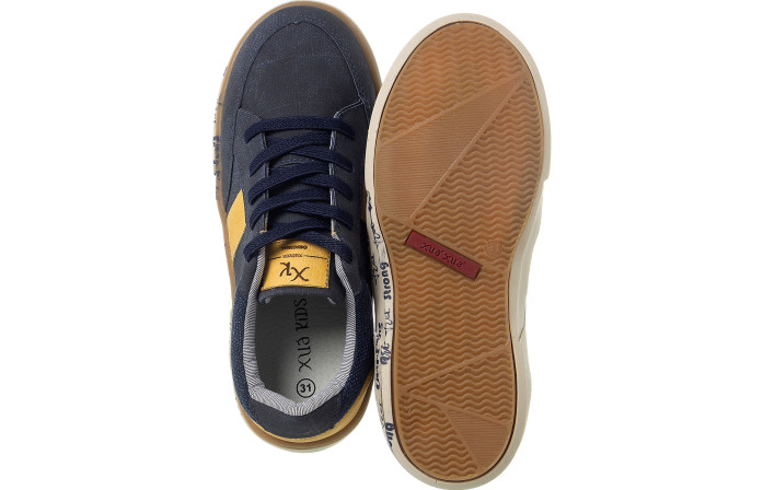 Tênis Infantil Masculino Casual Teens Street Marinho - Xuá Xuá