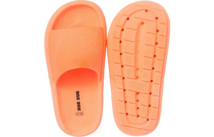 Chinelo Nuvem Infantil Fly Laranja Neon
