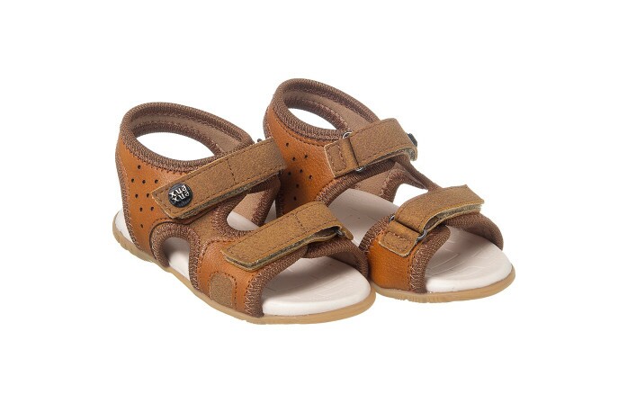 Sandália Infantil Masculina Aventura Caramelo - Xuá Xuá