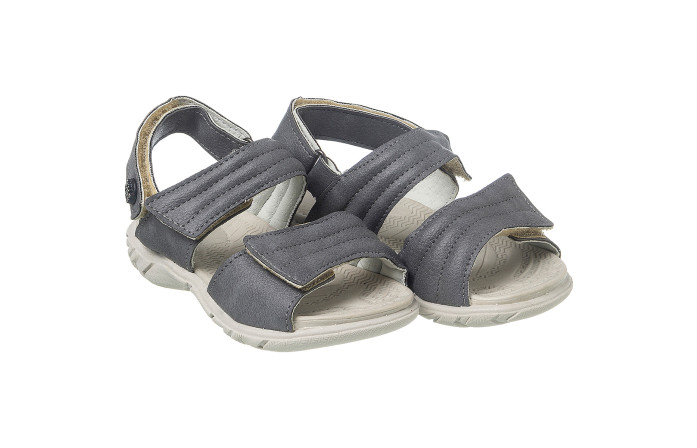 Sandália Infantil Masculina Casual Comfort Grafite - Xuá Xuá