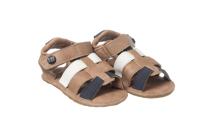 Sandália Infantil Masculina Bambino Areia - Xuá Xuá