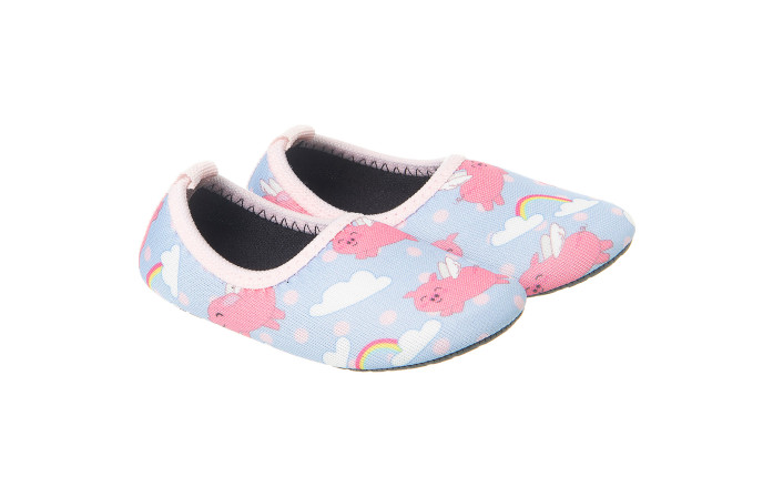 Sapatilha Neoprene Infantil Feminina Soft Fun Porquinhas