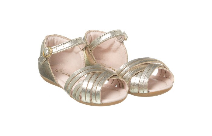 Sapatilha Infantil Feminina Little Woman Fresh Ouro - Xuá Xuá 