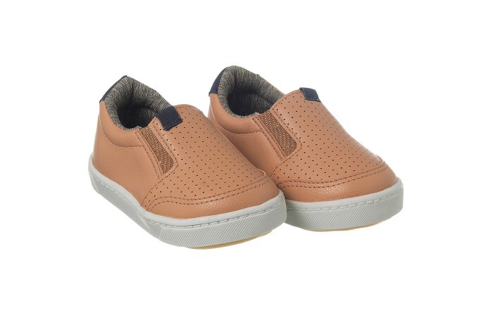 Tênis Infantil Masculino Street Wear Amêndoa - Xuá Xuá