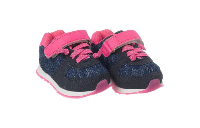 Tênis Infantil Feminino Jogging Marinho/Pink - Xuá Xuá