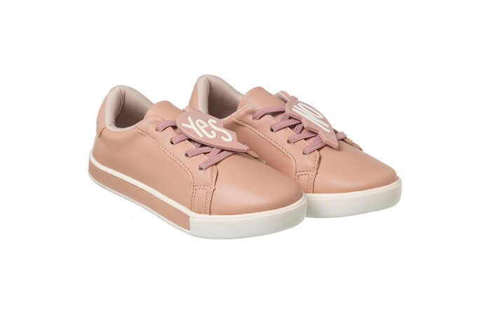 Tênis Infantil Feminino It Girl Yes/No Rosé - Xuá Xuá