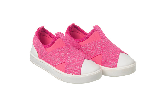 Tênis Infantil Feminino It Girl Calce Fácil Pink - Xuá Xuá