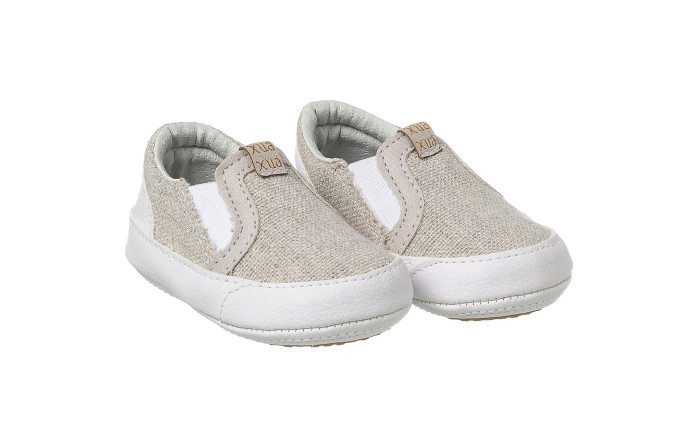 Iate Infantil Masculino Soft Baby Cinza - Xuá Xuá