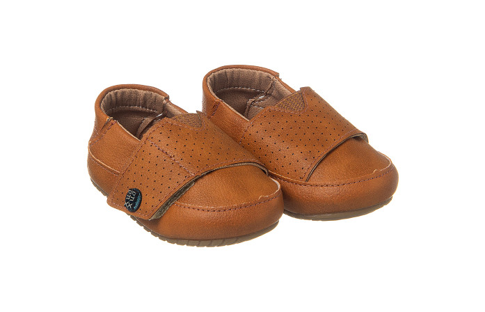 Tênis Infantil Masculino Flex Baby Caramelo - Xuá Xuá