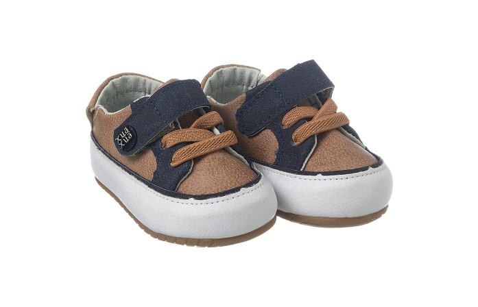 Tênis Infantil Masculino Flex Baby Areia- Xuá Xuá
