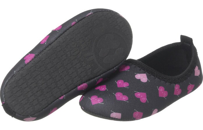 Sapatilha Neoprene Infantil Feminina Soft Fun Preto - Xuá Xuá
