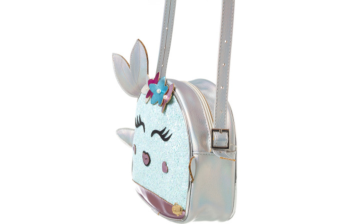 Bolsa Infantil Feminina Sereia Prata - Xuá Xuá