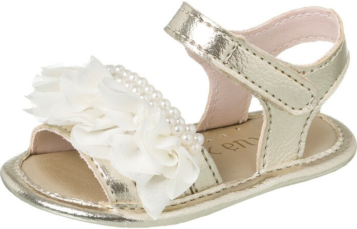 Sandália Infantil Feminina Bárbara Ouro - Xuá Xuá