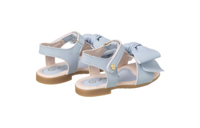 Sandália Infantil Feminina Adoleta Azul Claro - Xuá Xuá