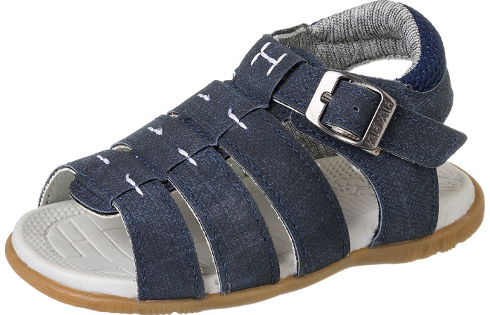 Sandália Infantil Masculina Aventura Jeans Marinho - Xuá Xuá