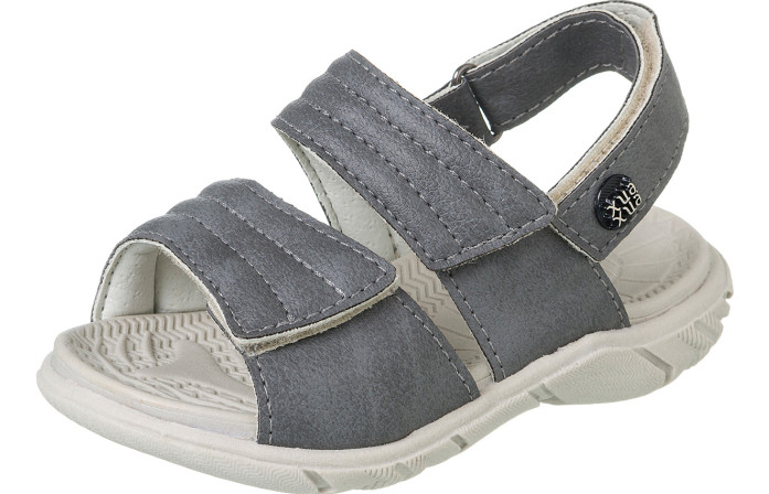Sandália Infantil Masculina Casual Comfort Grafite - Xuá Xuá
