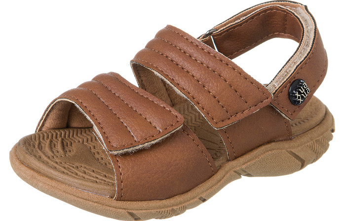 Sandália Infantil Masculina Casual Comfort Chocolate - Xuá Xuá 