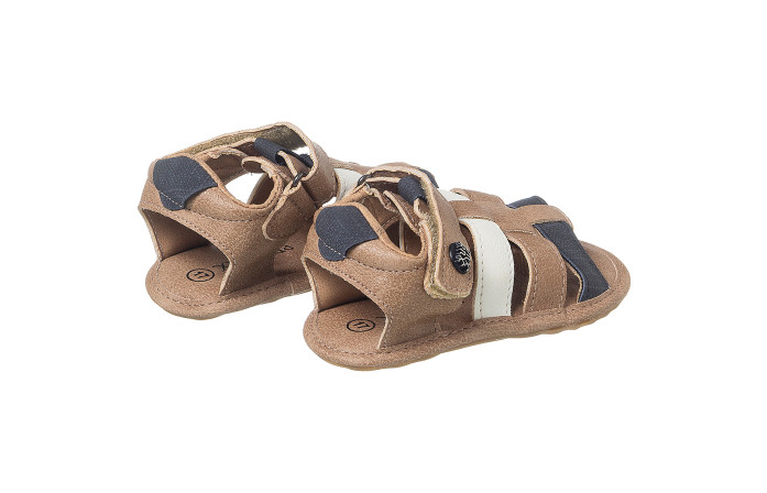 Sandália Infantil Masculina Bambino Areia - Xuá Xuá