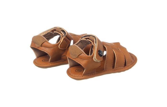 Sandália Infantil Masculina Bambino Caramelo - Xuá Xuá