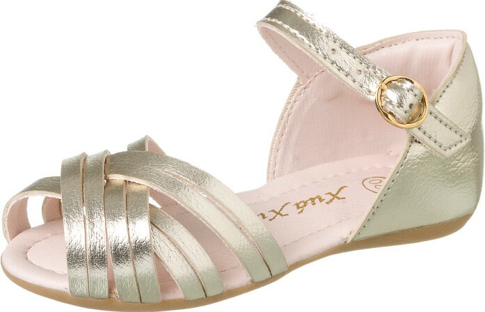 Sapatilha Infantil Feminina Little Woman Fresh Ouro - Xuá Xuá 