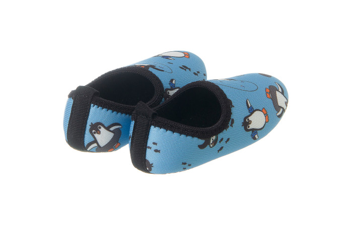 Sapatilha Neoprene Infantil Masculina Soft Fun Pinguins