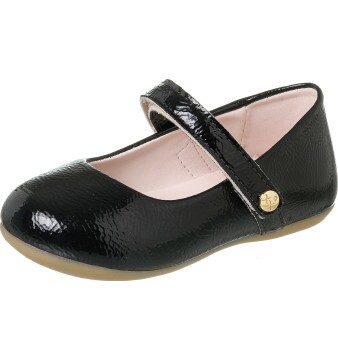 Sapatilha Infantil Feminina Little Woman Clássica Preto