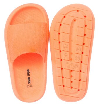 Chinelo Nuvem Infantil Fly Laranja Neon