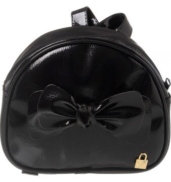 Bolsa Infantil Feminina Laço Preto - Xuá Xuá
