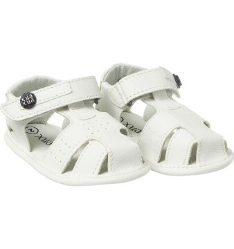 Sandália Infantil Masculina Neném Comfort Branco - Xuá Xuá