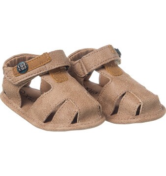 Sandália Infantil Masculina Neném Comfort Areia - Xuá Xuá